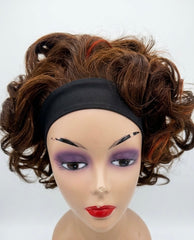 Bouncy Hair with Band