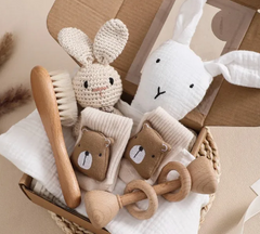 Baby Gift Set with Rattle Socks (One Set)