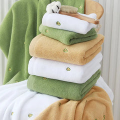 2 PC Thickened Cotton Towel Set