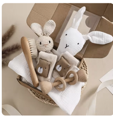 Baby Gift Set with Rattle Socks (One Set)