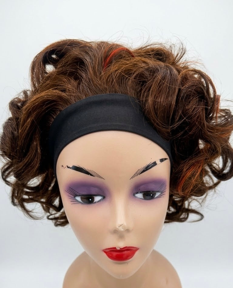 Bouncy Hair with Band