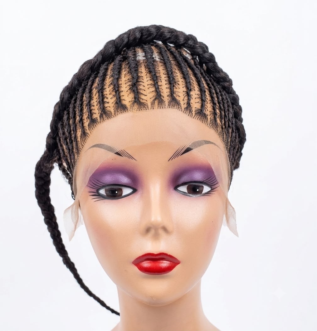 Gele Frontal - Braided